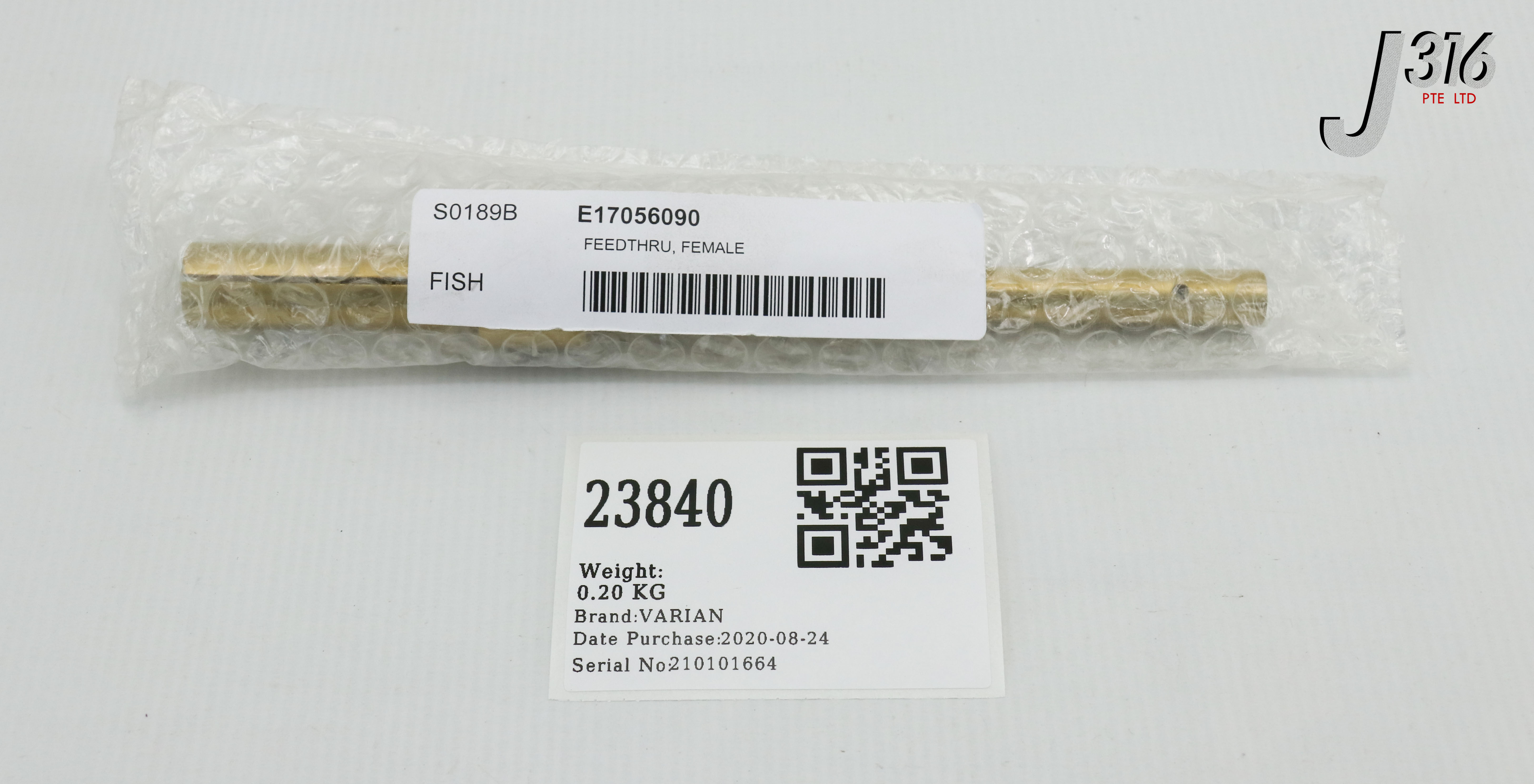 ③ 23840 VARIAN FEEDTHRU, FEMALE (NEW) E17056090 | eBay